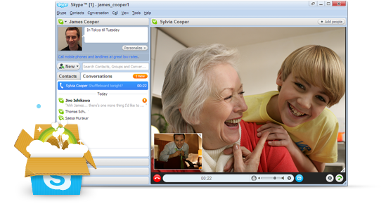 skype